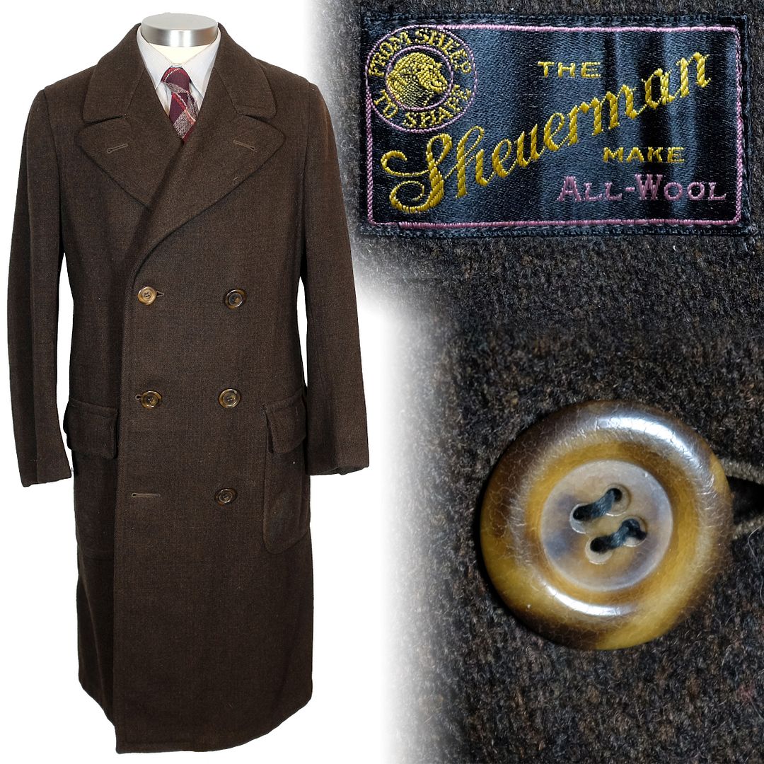 1920s The Sheuerman Make overcoat | Vintage-Haberdashers Blog